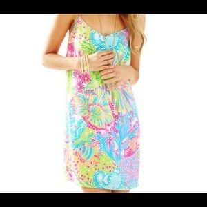 NWT Lilly Pulitzer Dusk Dress Lovers Coral